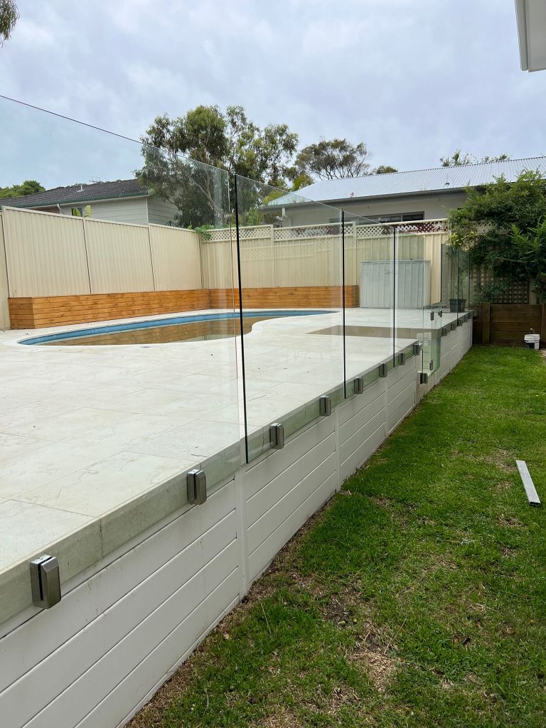 Frameless Glass Pool Fencing Newcastle