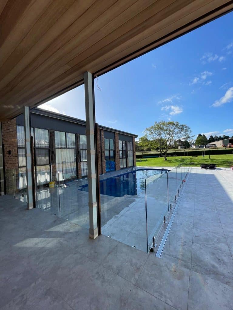 Frameless Glass Pool Fencing Newcastle