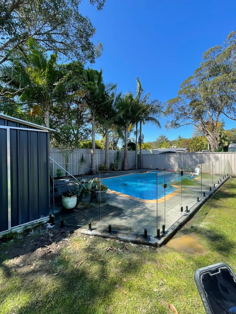 Frameless Glass Pool Fencing Newcastle