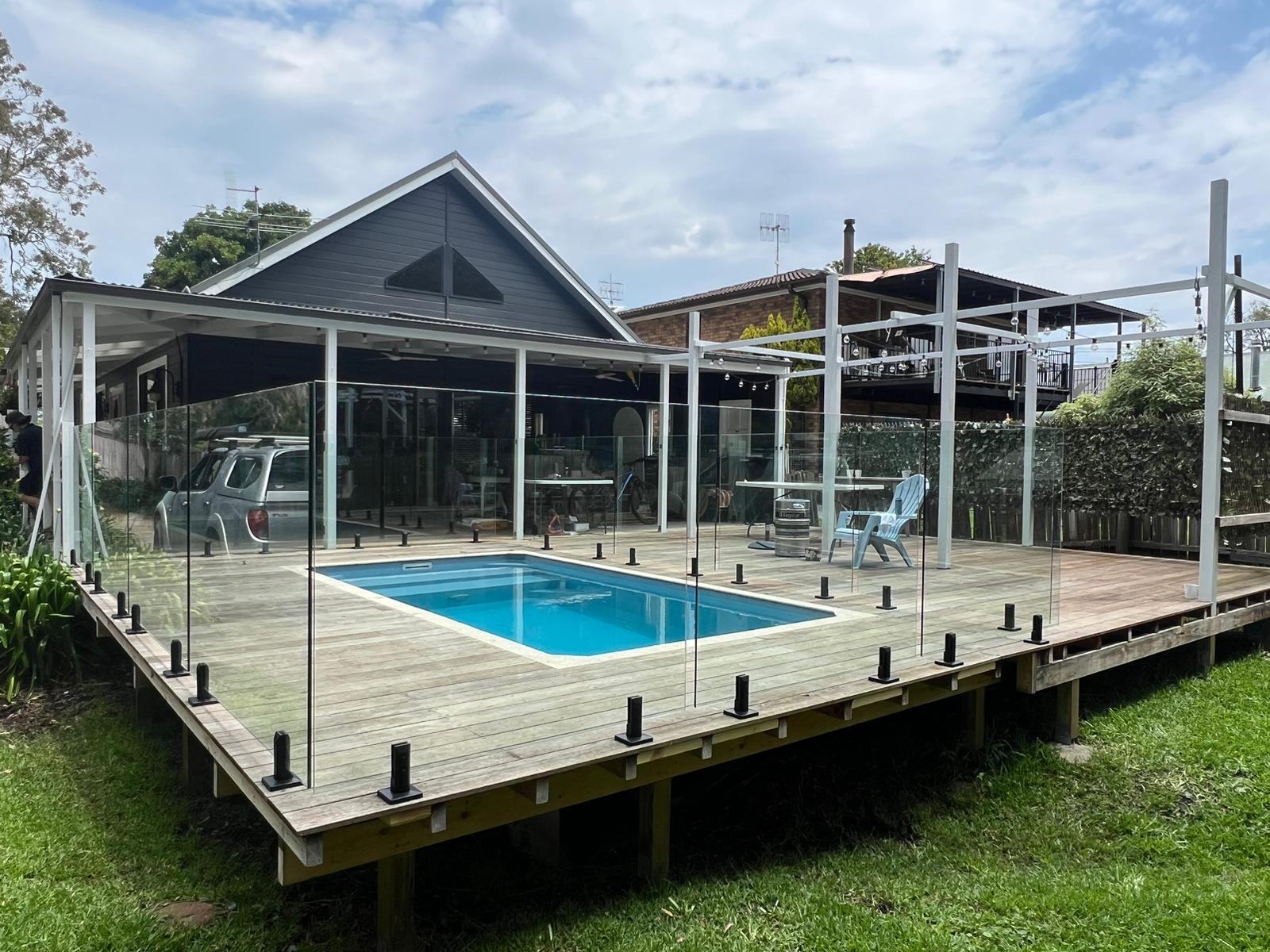 Frameless Glass Pool Fencing Newcastle